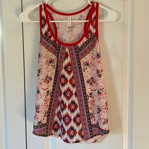 BoHo tank top small